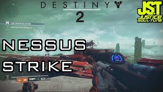 Destiny 2 Nessus Strike Inverted Spire Xbox One gameplay [upl. by Nylissej]