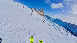 Seiser Alm  Dolomiti Superski  Ski 2024  snowpark [upl. by Treva]