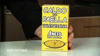 Caldo para Paella Valenciana de Aneto Natural [upl. by Fennessy]