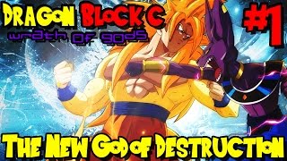 Dragon Block C Wrath of Gods Minecraft Roleplay  Episode 1  The New God of Destruction [upl. by Oicam]