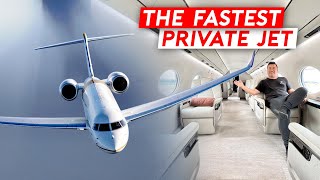 Inside the World’s Fastest Private Jet  My EBACE2022 visit [upl. by Nerine]