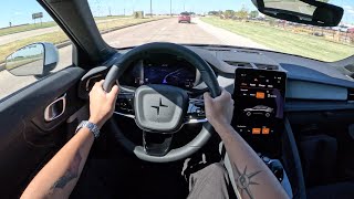 2024 Polestar 2 Dual Motor  POV Driving Impressions [upl. by Naid]