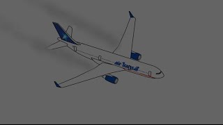 Plane crash animation s3 e1  air transat 236 [upl. by Sascha]