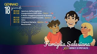 18 GENNAIO 2024  POMERIGGIO  GIORNATE DI SPIRITUALITÀ DELLA FAMIGLIA SALESIANA 2024 [upl. by Malo]