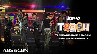 BGYO  Trash Performance FanCam on MYXMusicAwards2024 [upl. by Fotzsyzrk667]