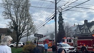 Units that were on scene of a propane explosion inside a house 462023 [upl. by Maisel918]