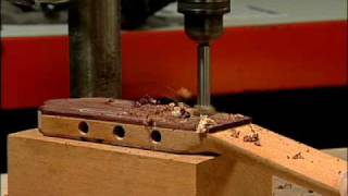 Making the slotted classical guitar headstock instructional video [upl. by Acissev]