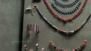 3000 year old jewellery in the Egyptian section of the Louvre [upl. by Lidstone]