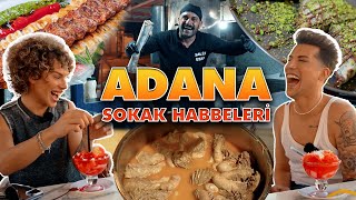 ADANA SOKAK HABBELERİ  İLK DEFA ŞIRDAN YEDİM🙈 [upl. by Kyl]