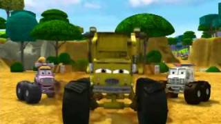 Teamwork 2 of 4  Bigfoot Presents Meteor and the Mighty Monster Trucks [upl. by Nilyac]