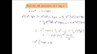 Leibniz theorem in Kannada  Successive differentiation  nth derivative  Akshay ES Sir [upl. by Orecul]