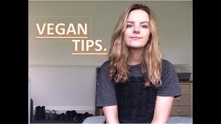 TIPS FOR VEGAN BEGINNERS [upl. by Llednohs675]