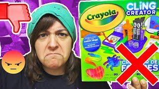 DON’T BUY 15 REASONS Crayola Cling Creator Kit is NOT worth it w Moriah Elizabeth SaltEcrafter 18 [upl. by Nena]