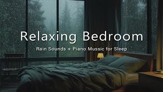 3 Hours Relaxing Piano Music with Rain Sounds for Stress Relief Deep Sleep  Soothing Sleep Music [upl. by Gerlac]