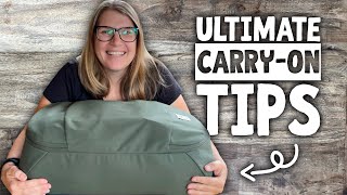 How to travel CarryOn only in 2024  Beginner‘s Guide to Minimalist Packing [upl. by Pulling]