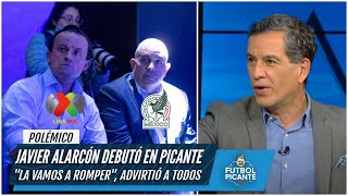 Javier Alarcón debutó en ESPN con fuego y le dio con todo al futbol mexicano  Futbol Picante [upl. by Rigdon]