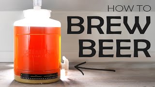 The Easiest Way to Make Beer [upl. by Ahsiekram]