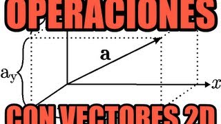 Matemáticas ESO  Vectores en el plano y Operaciones [upl. by Little]