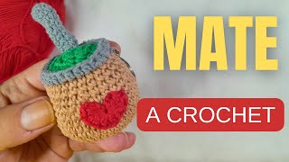 Tutorial MATE a CROCHET  No puedo parar de Tejerlos Tendencia 🧶 [upl. by Thrasher]