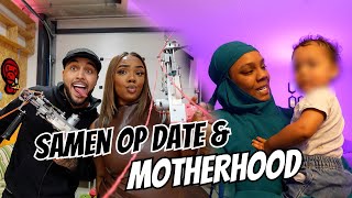 Samen op date 👩🏽‍❤️‍💋‍👨🏻 amp Motherhood👩🏽‍🍼 Vonneke Bonneke [upl. by Christoper939]