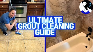 The Ultimate Guide To Cleaning Grout  Floors Tile Showers amp Natural Stone [upl. by Guod]