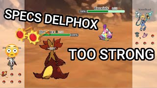 Specs Delphox Is Amazing Pokemon Showdown Random Battles High Ladder [upl. by Aknahs991]