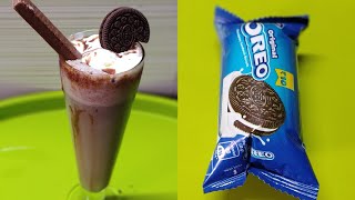 Oreo Milkshake in Tamil  ஓரியோ மில்க்சேஷக்  How to make Oreo Milkshake  Oreo Milkshake recipe [upl. by Aksel]