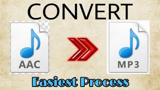 How To Convert AAC to mp3 file easily  how to change aac to mp3 format  Be Tech UTuber [upl. by Ainod636]