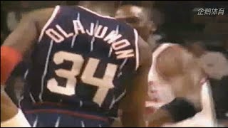 Abdul Olajuwon vs Michael Jordan Highlight（1996，72 win Bulls） [upl. by Ogden246]