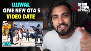 UJJWAL GIVE NEW GTA 5 VIDEO DATE  TECHNO GAMERZ GTA 5 NEW VIDEO 156  UJJWAL GTA 5 NEW EPISODE 156 [upl. by Ennayd]