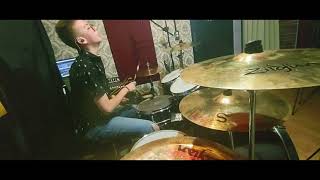 GRETA VAN FLEET  Highway Tune Drum cover by FUOC [upl. by Nadroj]