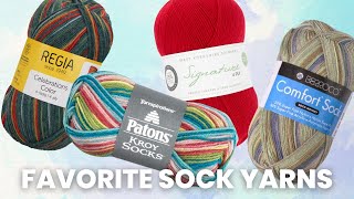 Your TOP 12 Sock Yarn Picks [upl. by Urban]