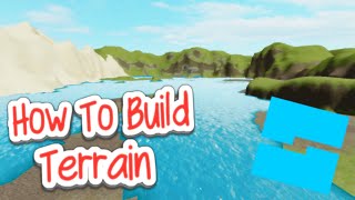 How to Build Terrain on Roblox Studio 2024 [upl. by Eissehc667]