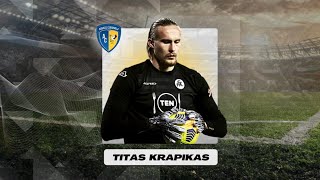 Titas Krapikas • Audace Cerignola • Highlights 202324 [upl. by Ettelrac]