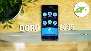 Lo SMARTPHONE per ANZIANI da REGALARE ai NONNI Doro 8035  ITA  MWC 2018 [upl. by Auohp184]