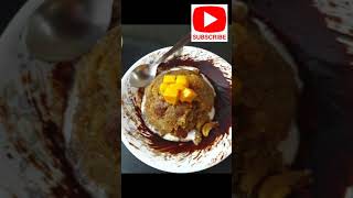 Ice Cream Dessert Plating  Bread Halwa Plating Idea  Halwa  Shorts [upl. by Ivie490]