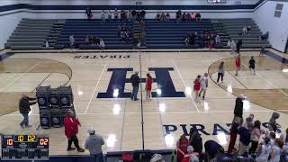 Hudson vs AplingtonParkersburg JH Girls Basketball [upl. by Ozneral]