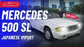 We Bought a JAPANESE IMPORT 500SL Mercedes R129 [upl. by Koral]