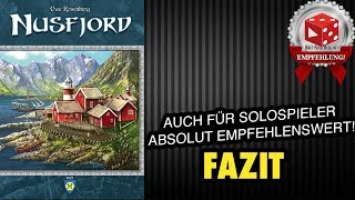 Nusfjord Uwe Rosenberg Meine Meinung das Spiel wird gnadenlos unterschätzt [upl. by Horsey707]