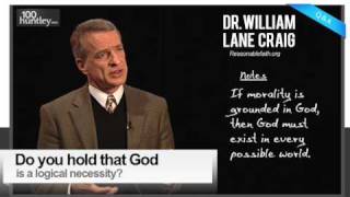 Is God a Logical Necessity Dr William Lane Craig [upl. by Yraunaj]