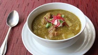 Chili Verde Recipe  Easy Pork amp Tomatillo Stew  How to Make Green Chili [upl. by Ariada712]