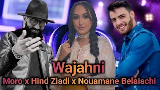 Moro x Nouamane Belaiachi x Hind Ziadi  Wajahni l Rai Rap Remix 2024 [upl. by Bowden]