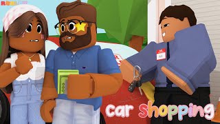 Getting a NEW FAMILY CAR SCAMMED 😬 Roblox Family Roleplay roleplay roblox [upl. by Fougere]