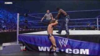 WWE SmackDown 16102009  RTruth vs Drew McIntyre  WWE Bragging Rights Qualifying Match [upl. by Yrot898]