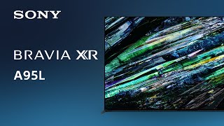 2023 Sony A95L BRAVIA XR QDOLED 4K TV  Official Video [upl. by Tennos]