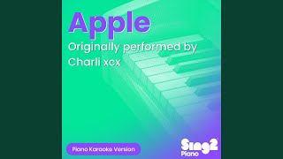 Apple Originally Performed by Charli xcx [upl. by Ahcsap]