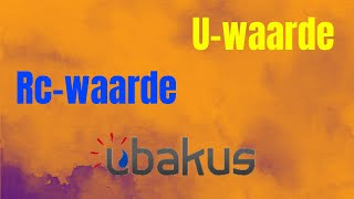 Isolatiewaarde zelf berekenen met Ubakus  tutorial Rcwaarde spouwmuur uitrekenen [upl. by Anivas]