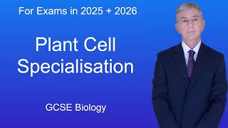 GCSE Biology Revision quotPlant Cell Specialisationquot [upl. by Eelsel814]