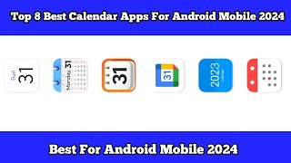 Top 8 Best Calendar Apps For Android Mobile 2024  Shahzad Tech 20 [upl. by Swope387]