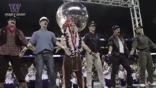 Husky Marching Band  Washington vs Oregon  Halftime  Disco Show 101715 [upl. by Peters]